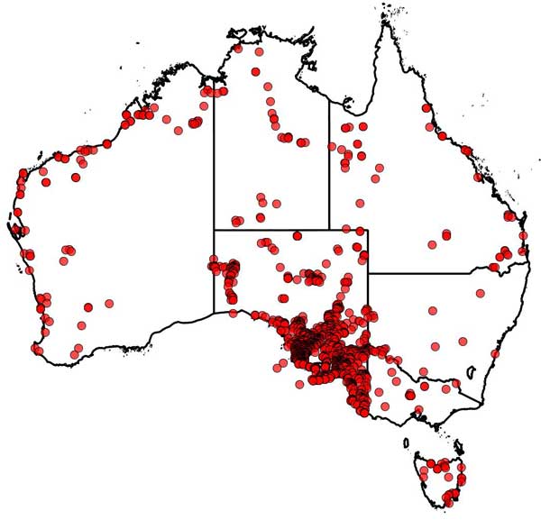 Ray Alcock map