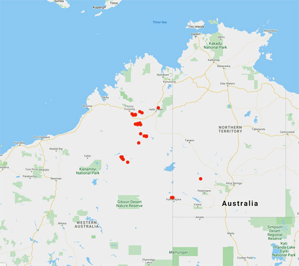 collecting locality map for 'Holtze, N.'