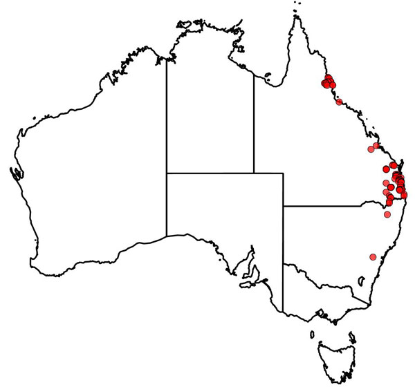 Kenny, F.H. collections map